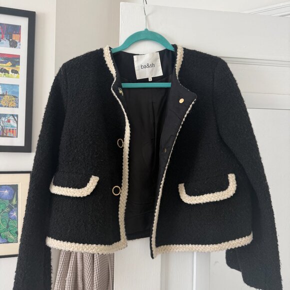 Ba&sh Fedji Tweed Jacket - Picture 2 of 3